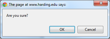 confirm dialog box