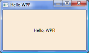 XAML Window