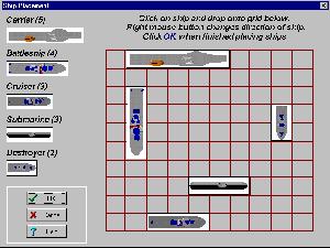 Ship Placement Screen Shot