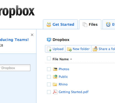 Hướng dẫn thiết lập Dropbox